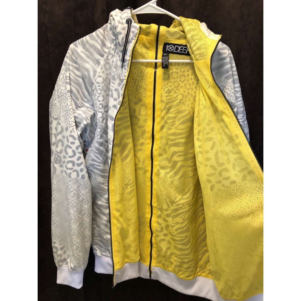 Animal Print Wind Breaker Hoodie